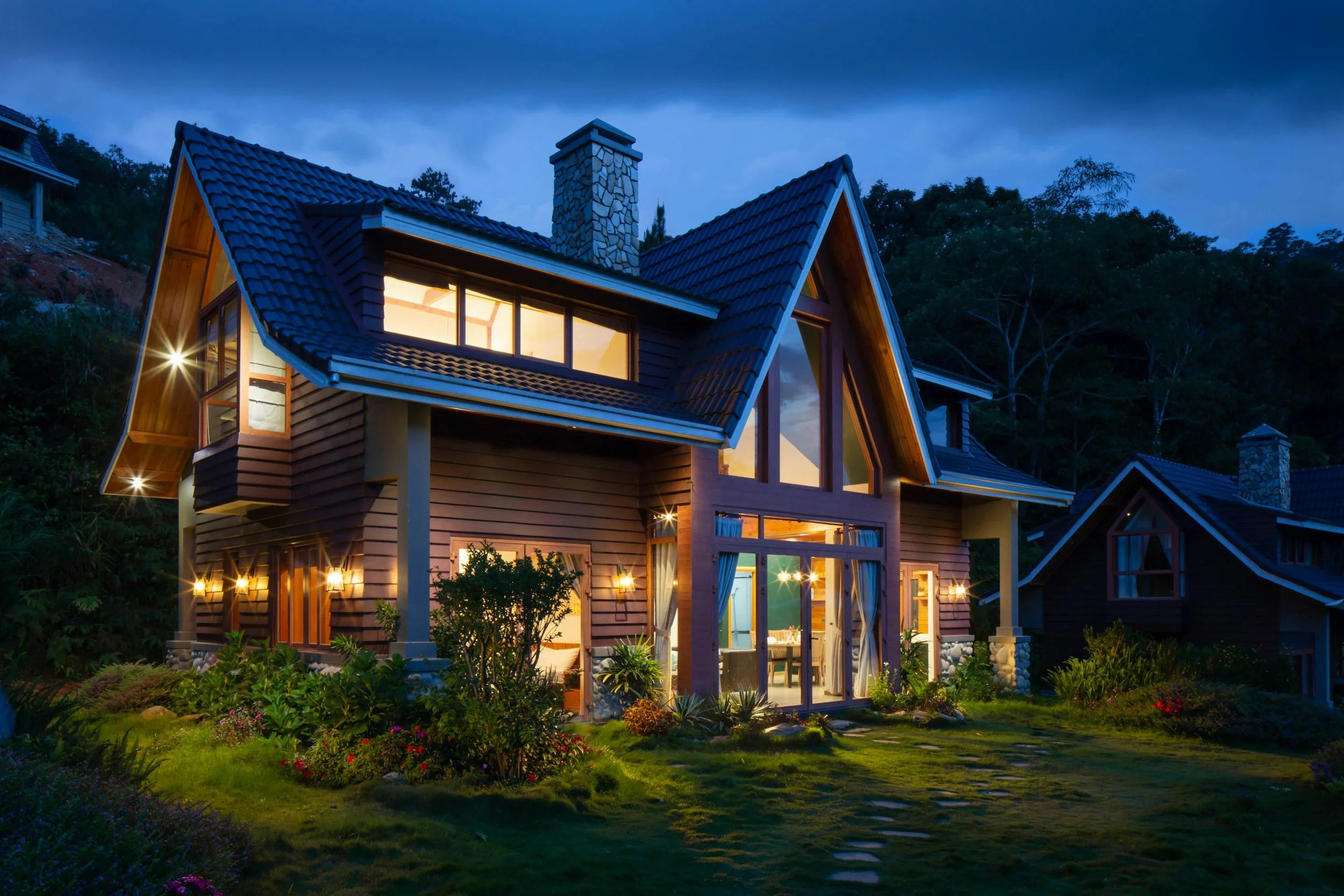 Bright modern home used in a Just Listed template